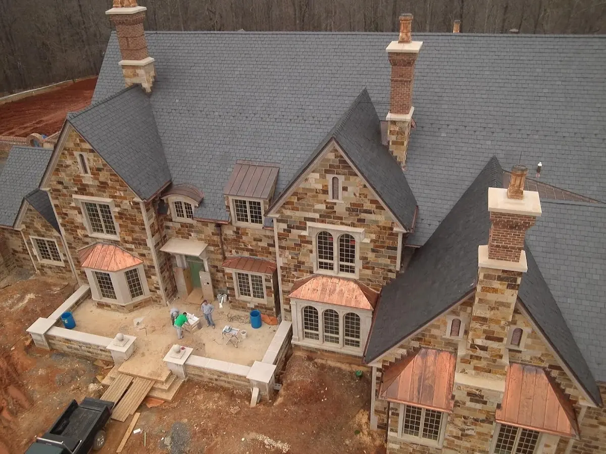 Craftsman Roofing Gutter Guard Installation project in Kincaid